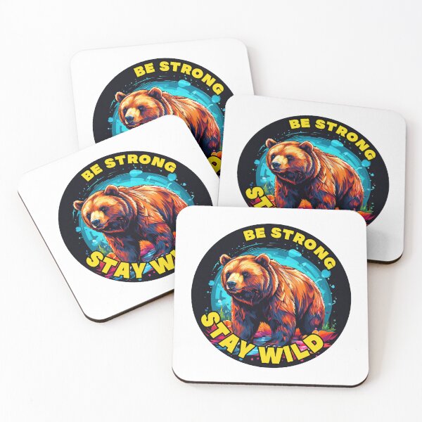 Item preview, BE STRONG STAY WILD designed and sold by arteseestampas.