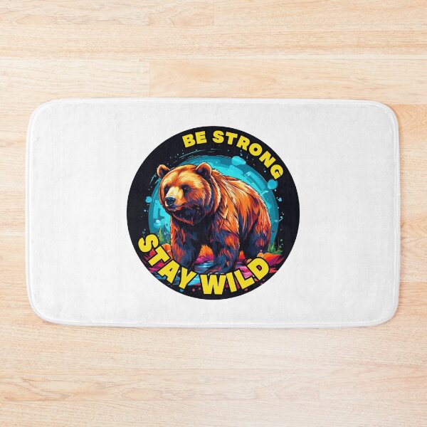 Item preview, BE STRONG STAY WILD designed and sold by arteseestampas.