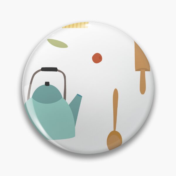 Item preview,  "Kitchen Creations: Cooking Utensils Pattern designed and sold by hjian8219.