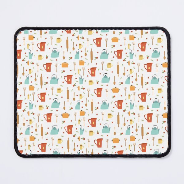 Item preview,  "Kitchen Creations: Cooking Utensils Pattern designed and sold by hjian8219.