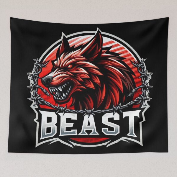 Item preview, Crimson Beast Logo designed and sold by Mark Cannon.