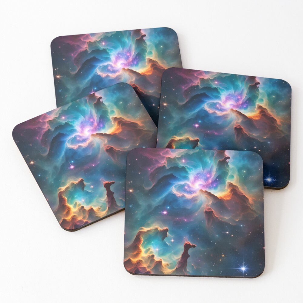 Item preview, Coasters (Set of 4) designed and sold by ThinkOTB.