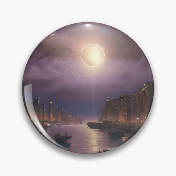 Item preview, The City under moonlight  designed and sold by inspirebyou.