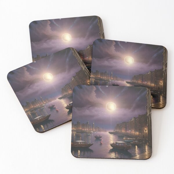 Item preview, The City under moonlight  designed and sold by inspirebyou.