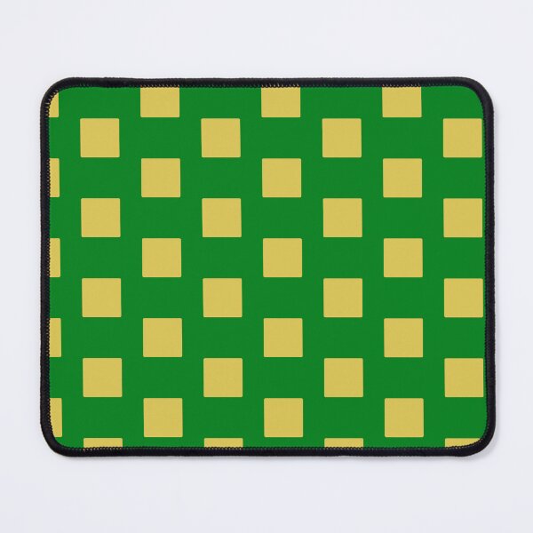 Item preview, Gold Square Checkered Icon Framework Green Checkerboard Lattice  designed and sold by Alchemy-A-La-G.