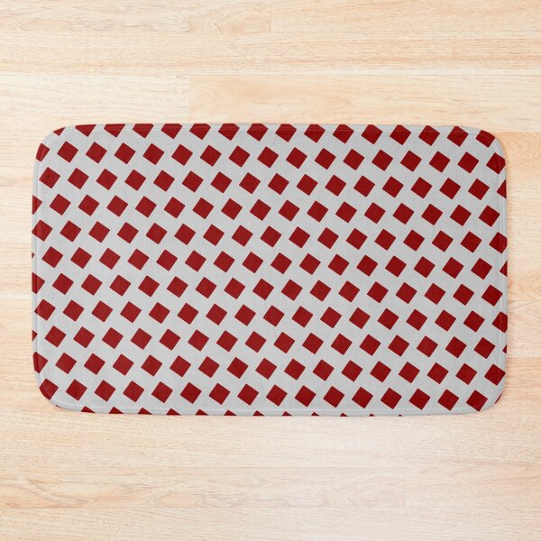 Item preview, Maroon Square Checkered Icon Framework Grey Checkerboard Lattice  designed and sold by Alchemy-A-La-G.