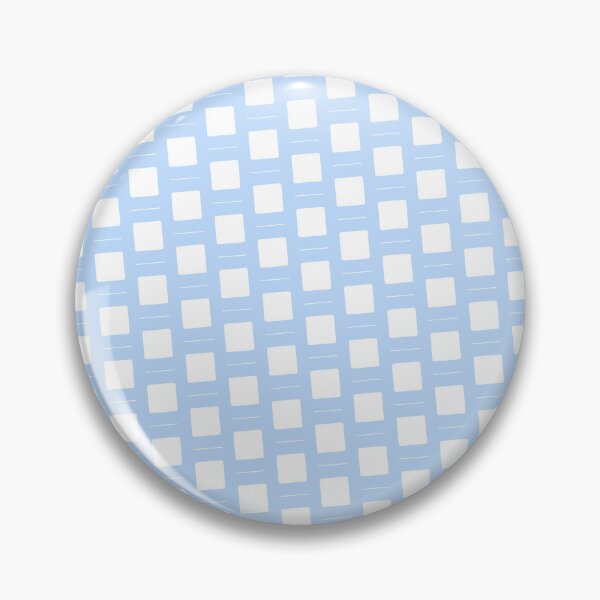 Item preview, White Square Checkered Icon Framework Blue Checkerboard Lattice  designed and sold by Alchemy-A-La-G.