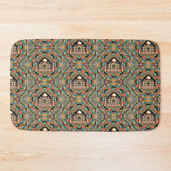 Item preview, Pattern with the Taj Mahal. Gifts for Lovers of Iconic Buildings designed and sold by LilianPixel.