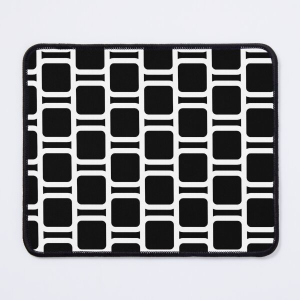 Item preview, Black Square Checkered Icon Framework White Checkerboard Lattice  designed and sold by Alchemy-A-La-G.
