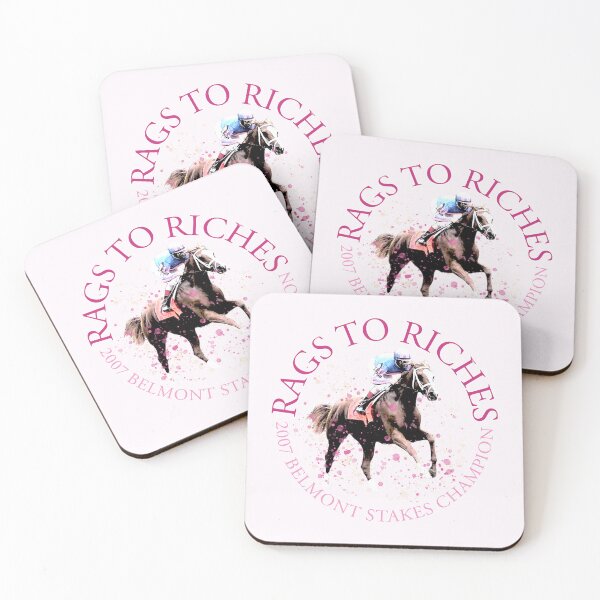 Artikelvorschau, Design der Champion-Stute „Rags to Riches“ beim Belmont Stakes 2007 entworfen und verkauft von Ginny Luttrell.