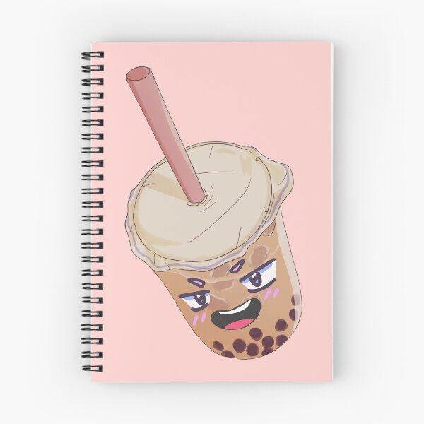 Item preview, Kawaii Sassy Bubble Tea Anime Face designed and sold by lycancorvus.