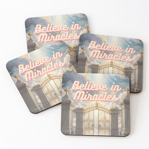 Item preview, Believe in Miracles Faith Belief Motivation Heaven Gates Light Graphic  designed and sold by socialarmour.