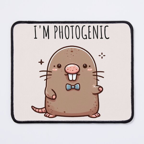 Item preview, Photogenic Mole Rat designed and sold by LemuellTrends.