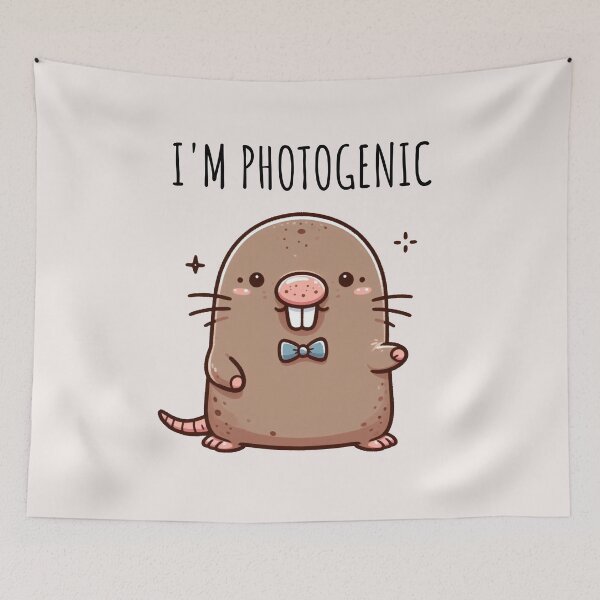 Item preview, Photogenic Mole Rat designed and sold by LemuellTrends.
