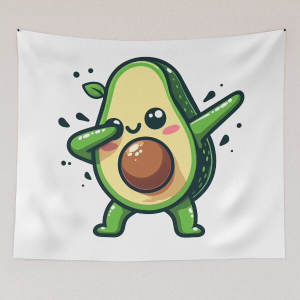 Item preview, Dabbing Avocado designed and sold by Designowner.
