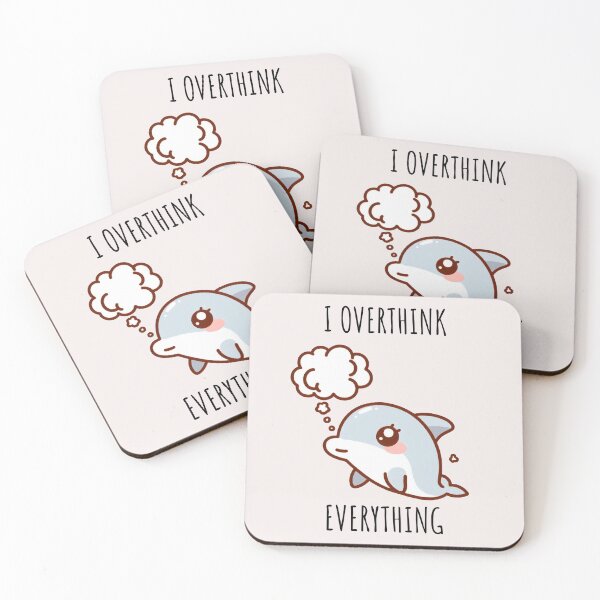Item preview, Overthinking Dolphin designed and sold by LemuellTrends.