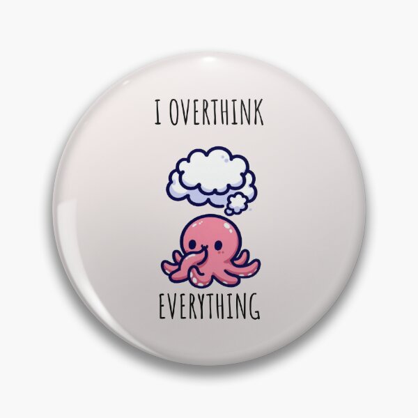 Item preview, Overthinking Octopus designed and sold by LemuellTrends.