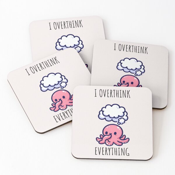 Item preview, Overthinking Octopus designed and sold by LemuellTrends.