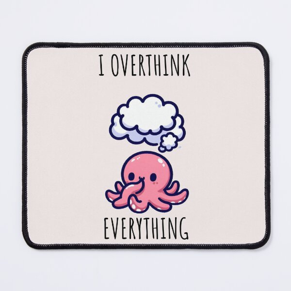 Item preview, Overthinking Octopus designed and sold by LemuellTrends.