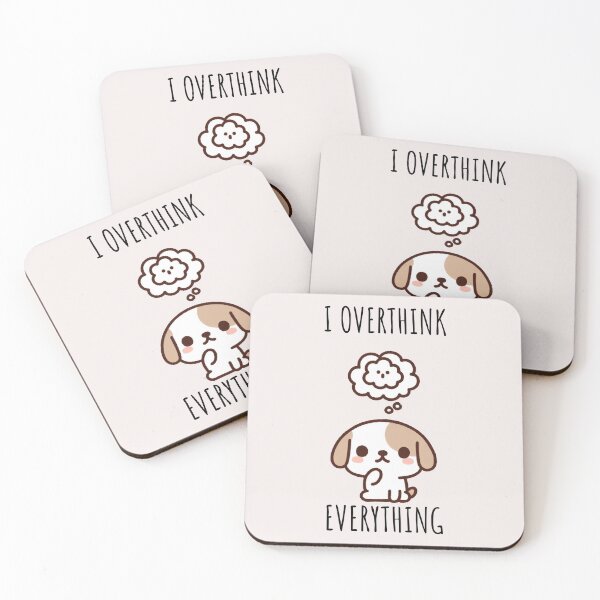 Item preview, Overthinking Dog designed and sold by LemuellTrends.