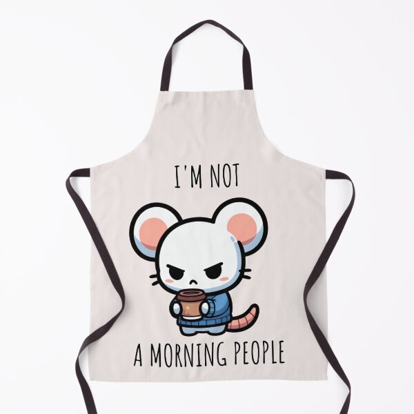Item preview, Morning People Rat designed and sold by LemuellTrends.