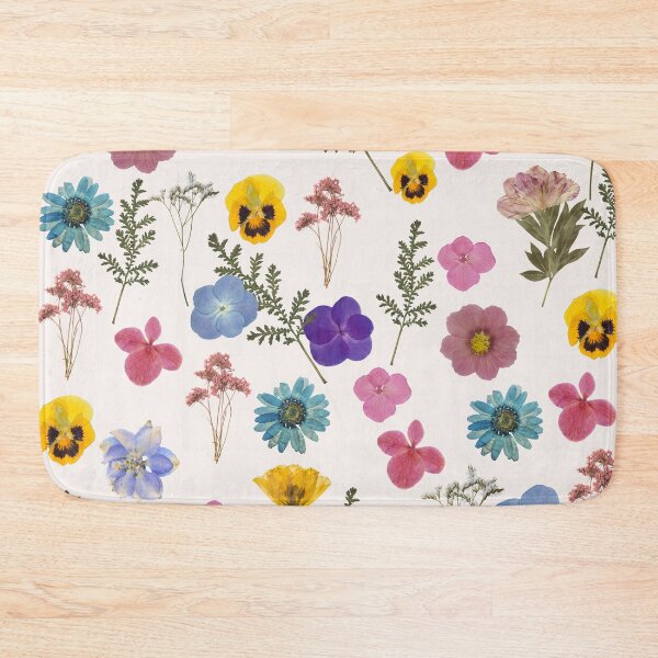 Artikelvorschau, Collage aus gepressten Blumen entworfen und verkauft von HeyDaisyShop.