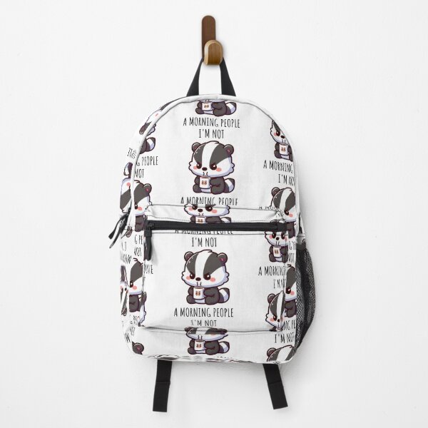 Item preview, Morning People Badger designed and sold by LemuellTrends.