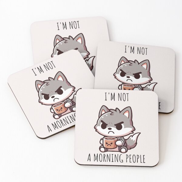 Item preview, Morning People Wolf designed and sold by LemuellTrends.