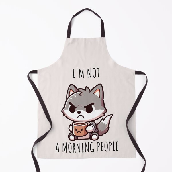 Item preview, Morning People Wolf designed and sold by LemuellTrends.