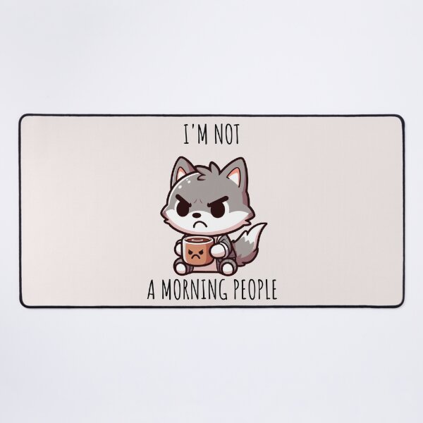 Item preview, Morning People Wolf designed and sold by LemuellTrends.