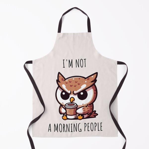 Item preview, Morning People Owl designed and sold by LemuellTrends.