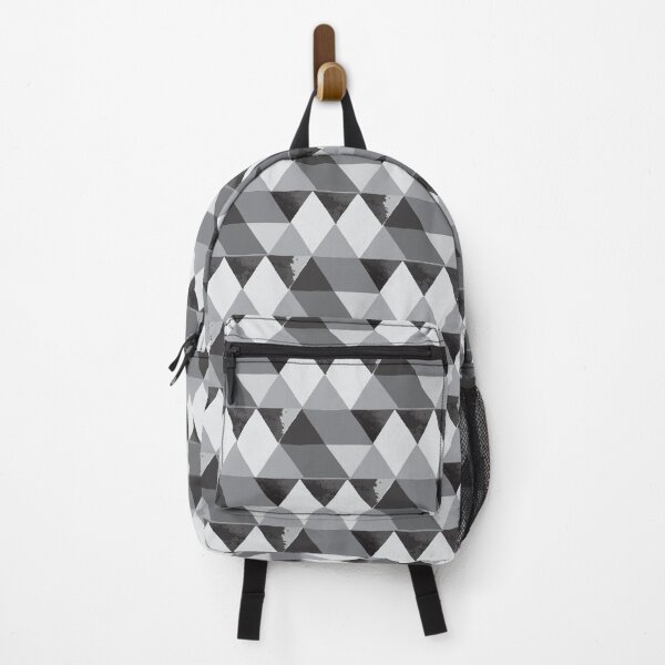 Item preview, Geo Mountain Grey Triangles designed and sold by Ldydesign.
