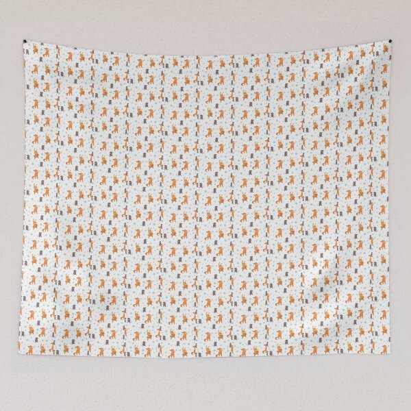 Item preview, "Melodic Menagerie: Animals Playing Musical Instruments Pattern" designed and sold by hjian8219.