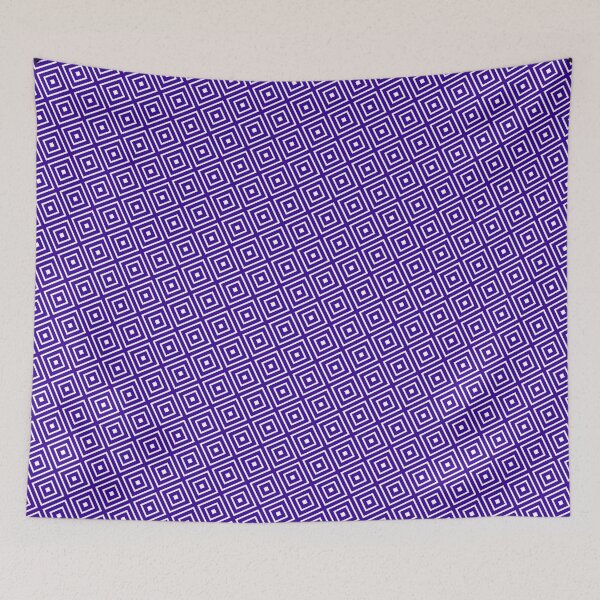 Item preview, White Layered Triple Square Outline Purple Icon Framework  designed and sold by Alchemy-A-La-G.