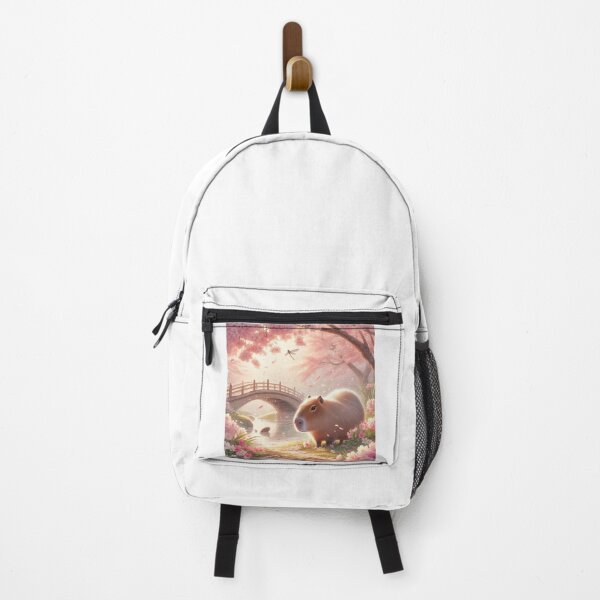 Item preview, Capybara and Cheery Blossom-Series2-4 designed and sold by Capybara Art Lover.