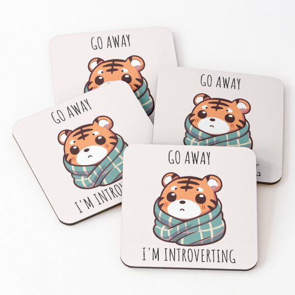 Item preview, Social Anxiety Tiger designed and sold by LemuellTrends.