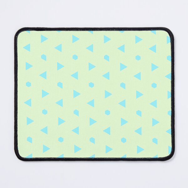 Item preview, Blue Scattered Repeating Triangles Green Textile Icon Framework  designed and sold by Alchemy-A-La-G.