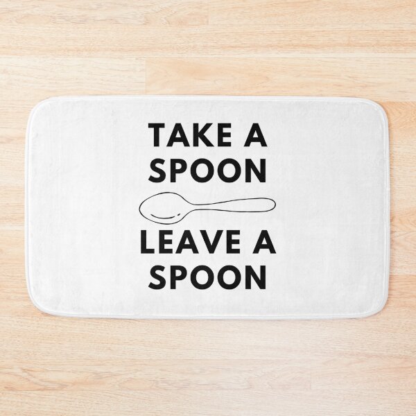 Item preview, Take A Spoon Leave A Spoon - Spoon Therapy Humor designed and sold by Melissify.