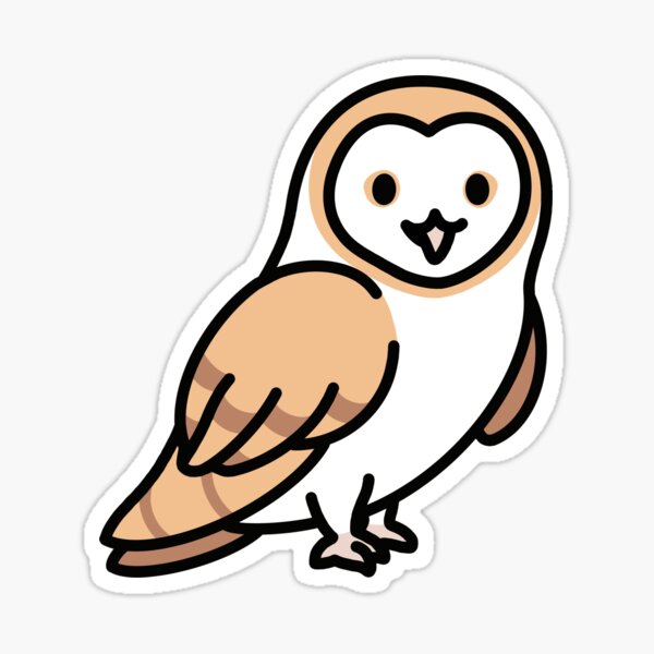 Item preview, Barn Owl designed and sold by littlemandyart.