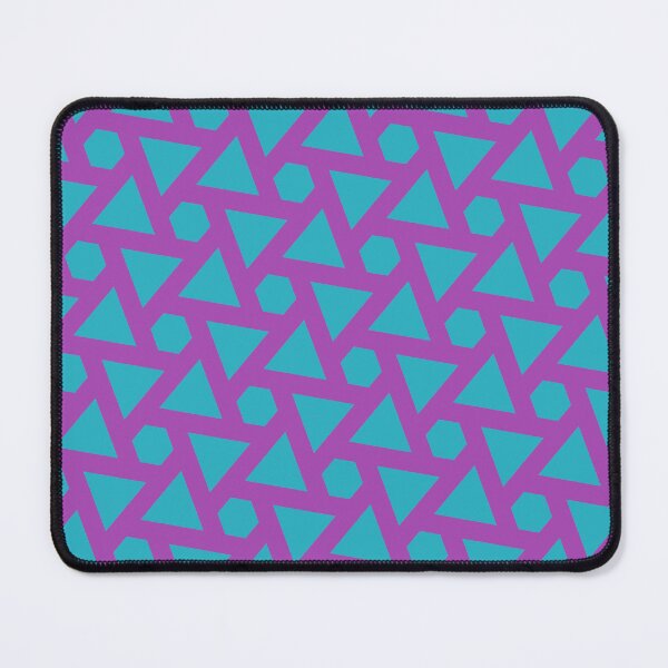 Item preview, Blue Scattered Repeating Triangles Purple Textile Icon Framework  designed and sold by Alchemy-A-La-G.
