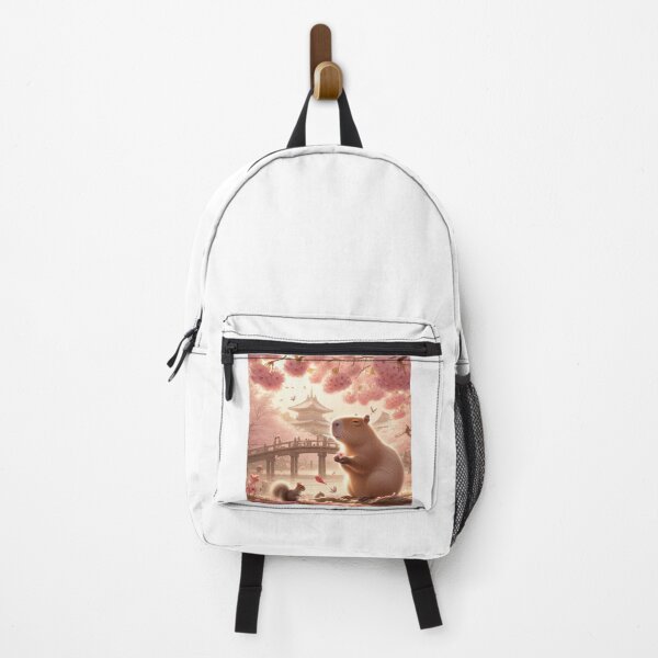 Item preview, Capybara and Cheery Blossom-Series2-7 designed and sold by Capybara Art Lover.