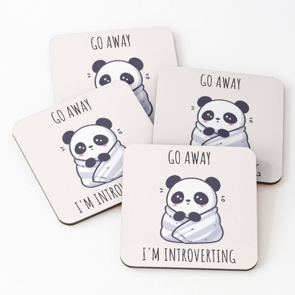 Item preview, Social Anxiety Panda designed and sold by LemuellTrends.