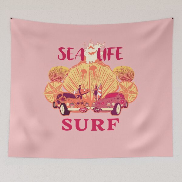 Item preview, Surf sea life designed and sold by santiagoml.