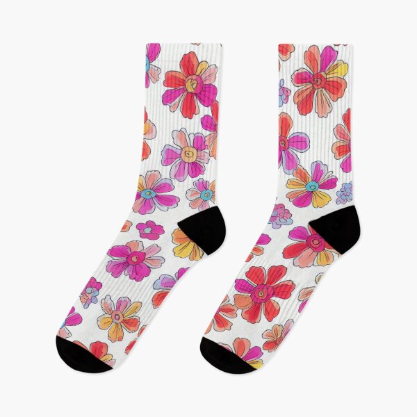 Artikelvorschau, Retro-Blumenmuster entworfen und verkauft von Sol-threads.