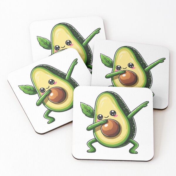 Item preview, kawaii Dabbing Avocado designed and sold by Designowner.
