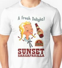 A Fresh Delight! - Sunset Sarsaparilla Poster (Fallout New Vegas) Unisex T-Shirt