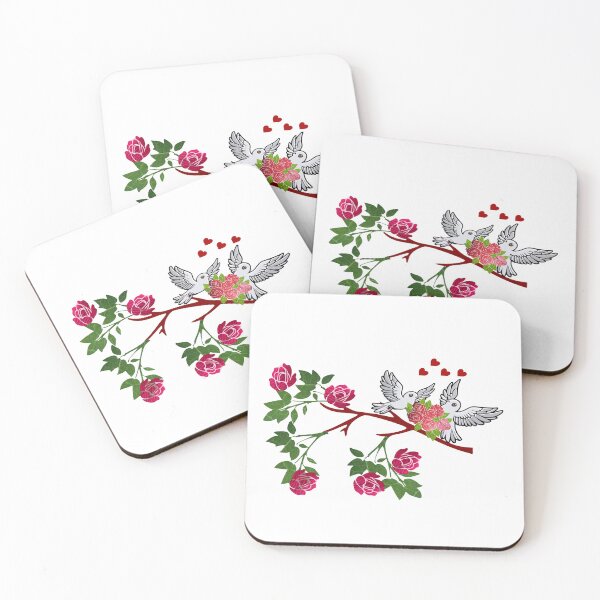 Aperçu de l'œuvre Oiseaux et roses créée et vendue par aldona.