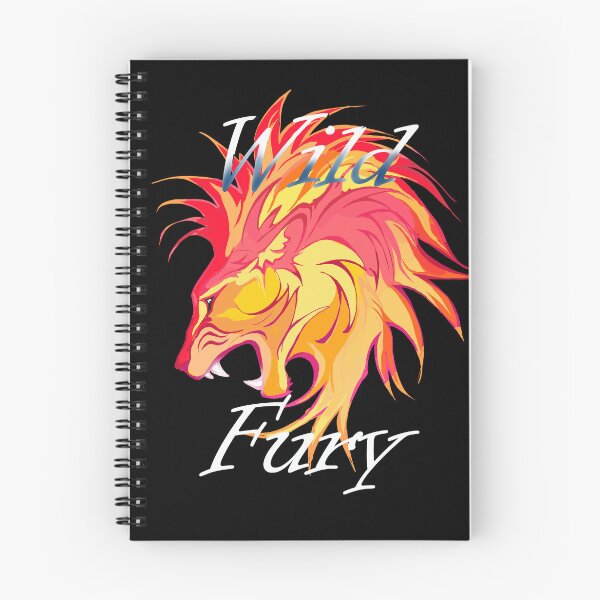 Item preview, Wild Fury fiery lion designed and sold by JackieCorrado.