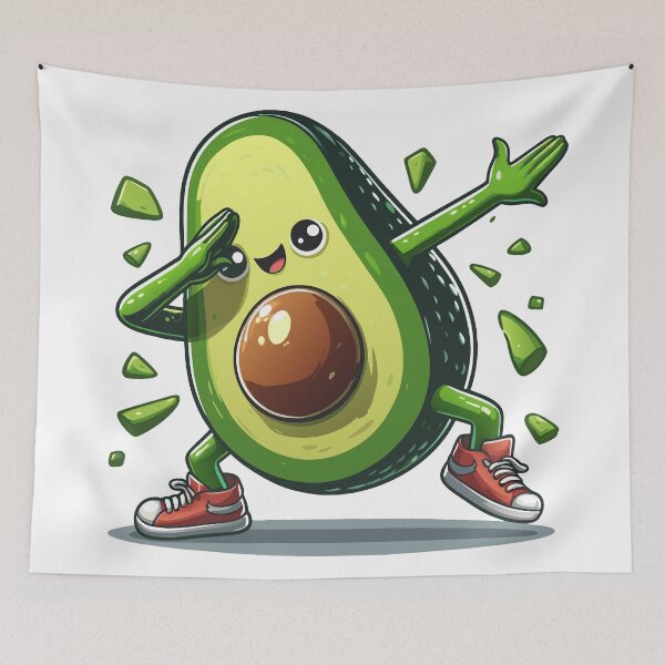 Artikelvorschau, Avocado abtupfen entworfen und verkauft von Designowner.