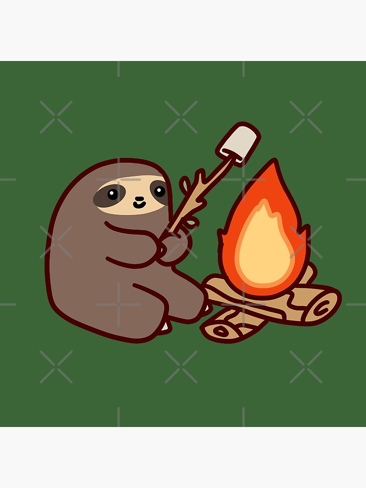 Campfire Sloth by SaradaBoru